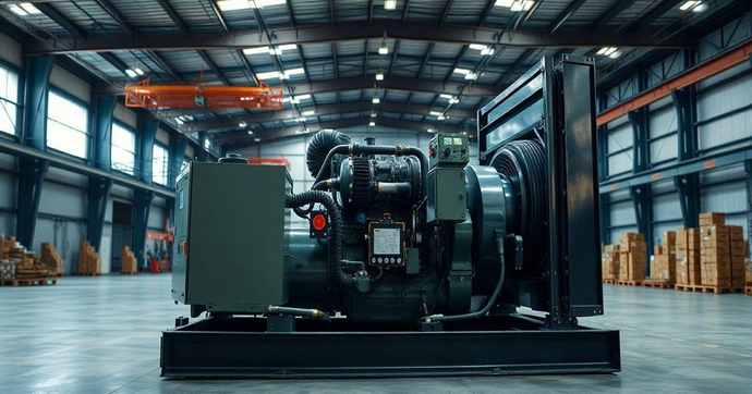 Gerador de Energia a Diesel Industrial Eficiente