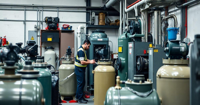 Guia Completo de Manutenção de Compressores