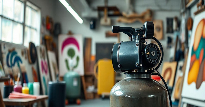 Locação de compressor para pintura: Como escolher o ideal para seu projeto