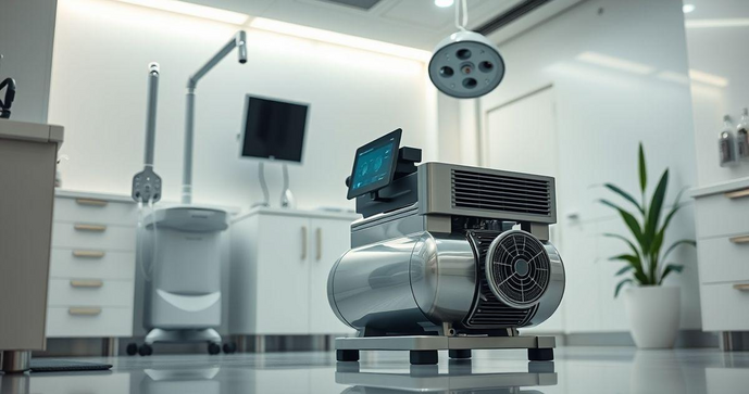 Compressor Odontológico Isento de Óleo