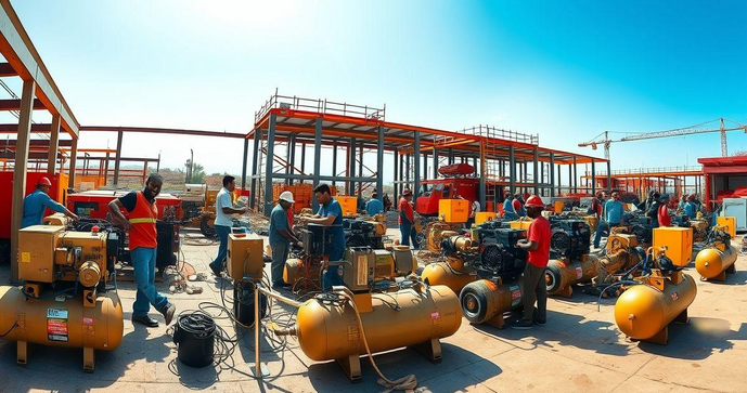 Locação de Compressores: Tudo que Você Precisa Saber