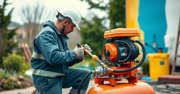 Aluguel de compressores para pintura é a solução ideal para projetos de qualidade e economia