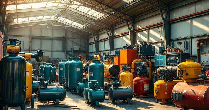 Locação de Compressores: Como Escolher o Melhor para Seu Projeto