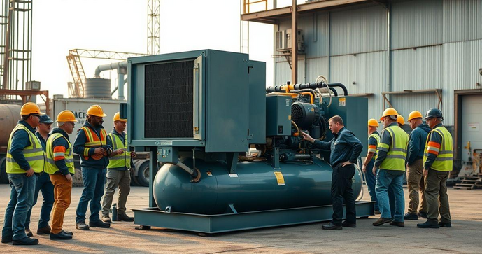 Locação de Compressores de Ar Para Sua Obra ou Projeto