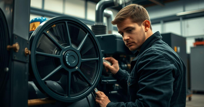 Manutenção de compressores é essencial para garantir eficiência e durabilidade do equipamento