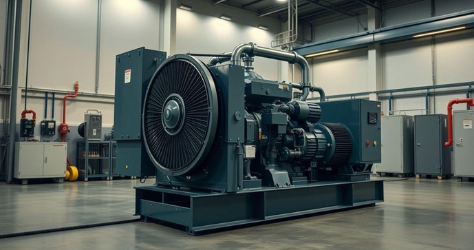 Unidade compressora parafuso é a solução ideal para eficiência e desempenho em sistemas industriais