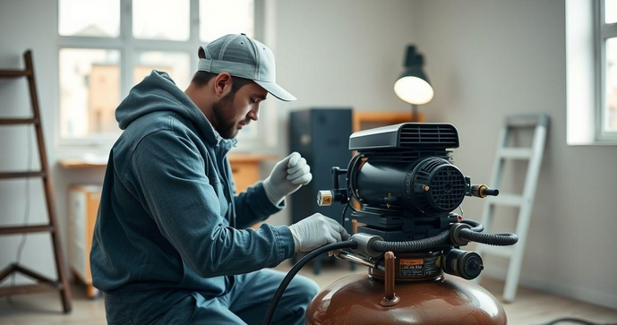 Locação de Compressor para Pintura: Como Escolher o Ideal para Seu Projeto