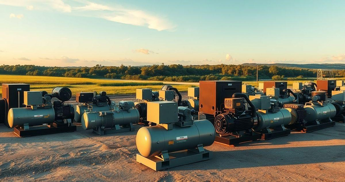 Locação de Compressores de Ar Facilita Trabalhos e Economiza Recursos