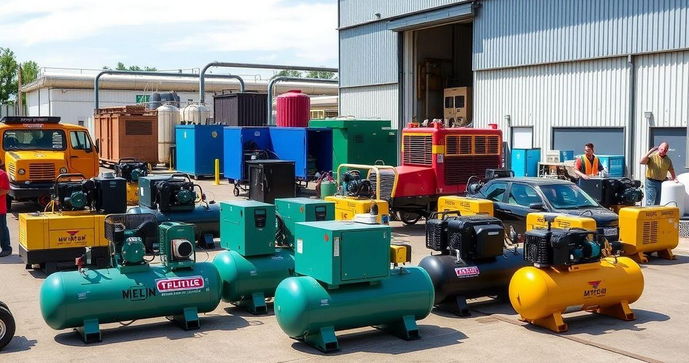 Como escolher a locação de compressor de ar ideal para suas necessidades