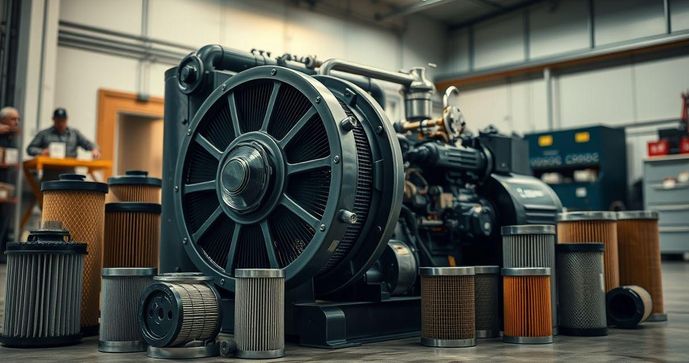 Filtros para Compressores de Parafuso: Escolha o Ideal para Seu Equipamento