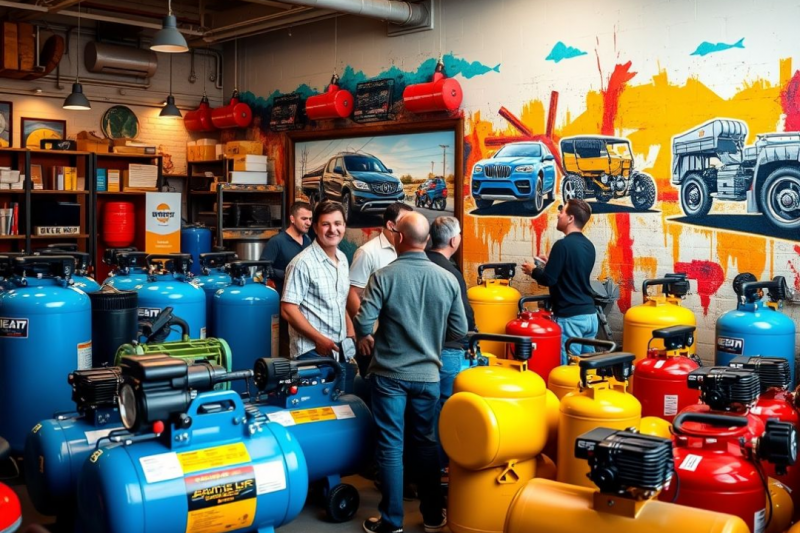 Guia Completo sobre Aluguel de Compressores para Pintura: Economia e Eficiência