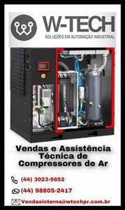 Manutenção de compressores de ar industrial